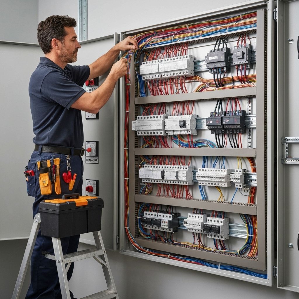 Electrical work photo